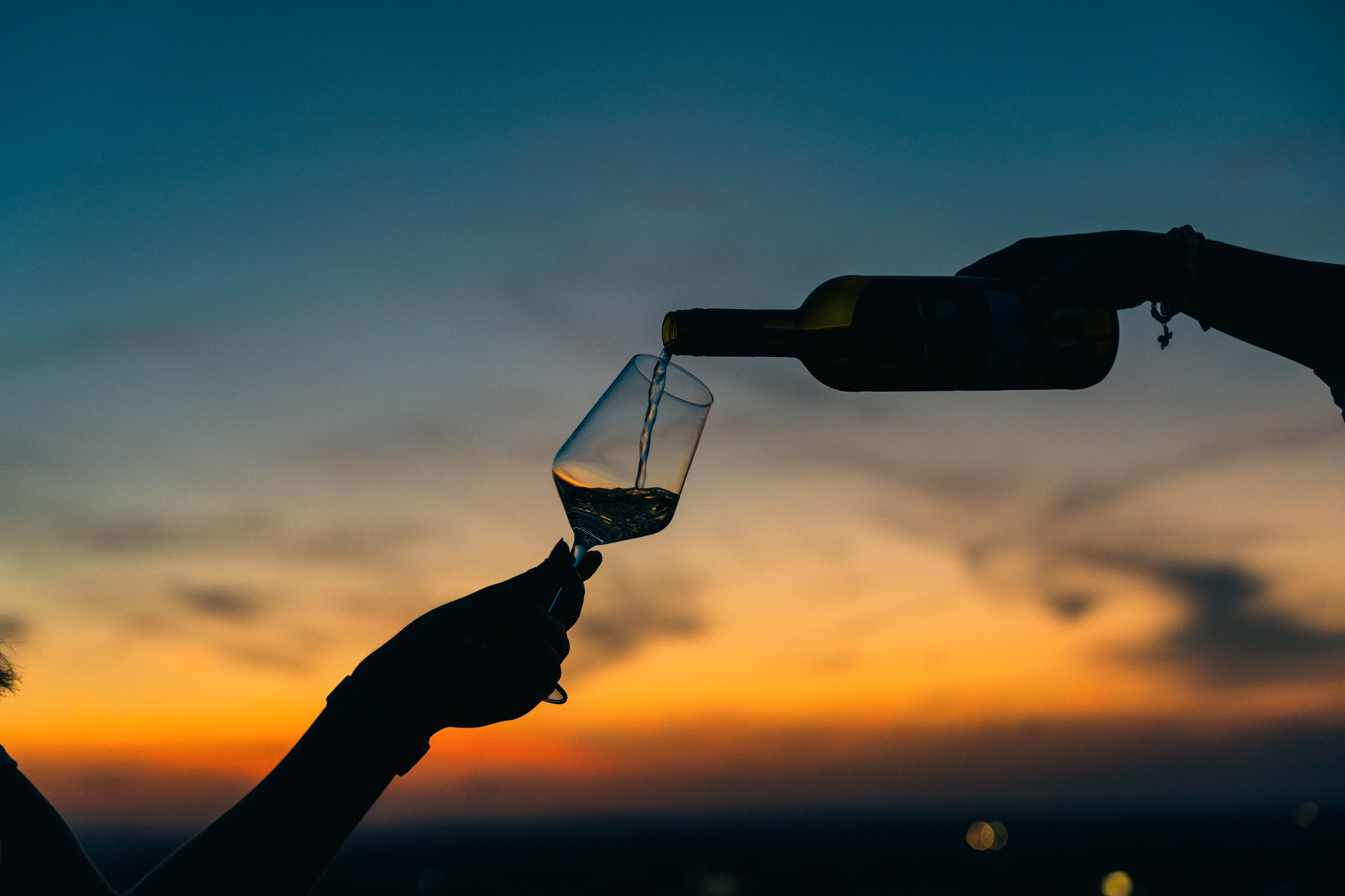 Fackelwanderung mit den Vinas